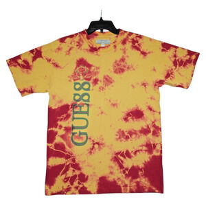 GUESS® Rising Tie-Dye Graphic T-Shirt – Size Small – Made in USA
